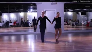 PREGNANT WOMAN BALLROOM DANCING SALSA 1 1