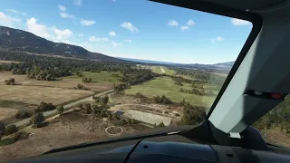 MSFS2020 | Landing LFKC (Calvi) 36 Circling A20N Pilot's View