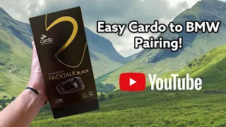 Cardo Packtalk Pairing to BMW TFT EASY - How to Pair