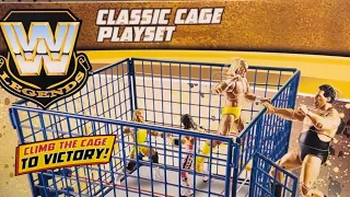 WWE Mattel Target Exclusive Legends Classic Cage Playset Review