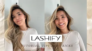 LASHIFY ON SHORT AND SPARSE LASHES - TUTORIAL, TIPS & TRICKS