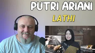 PUTRI ARIANI - LATHI [WEIRD GENIUS  ft. SARA FAJIRA cover] (REACTION)