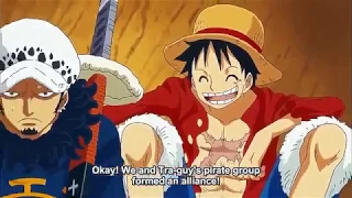 One piece luffy and law amv love