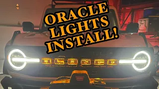 Oracle Grill Lights Install on our Ford Bronco!