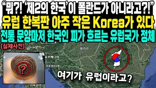 “뭐?! ‘제2의 한국’이 폴란드가 아니라고?!”유럽 한복판 아주 작은 Korea가 있다전통 문양마저 한국인 피가 흐르는 유럽국가 정체