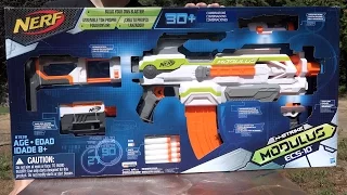 Nerf N-Strike Modulus ECS-10 Unboxing and Review