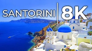 Santorini 8K ULTRA HD HDR - Santorini Magical Sunsets (60 FPS)