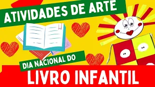 🔴Dia Nacional do LIVRO INFANTIL| 18 DE ABRIL | ATIVIDADES DE ARTE| MONTEIRO LOBATO
