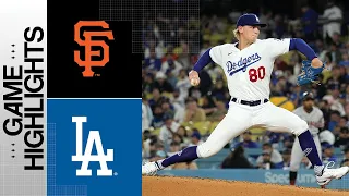 Giants vs. Dodgers Game Highlights (9/21/23) | MLB Highlights