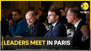 Leaders meet in Paris, Macron says 'will do everything so that Russia cannot win this war' | WION