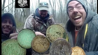 Metal Detecting A Dream Find in Canada! Silver Coins and Coppers!