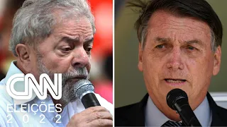 Pesquisa Quaest para presidente no RJ: Lula tem 39% e Bolsonaro, 34% | CNN 360°