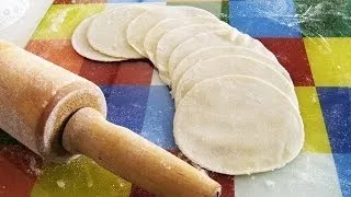 How to make Gyoza wrappers (Gyoza skins) from scratch