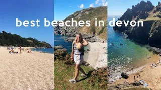 BEST BEACHES in Devon, England 😍 🌊 🐚