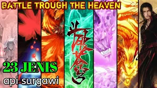 API SURGAWI BTTH | BATTLE TROUGH THE HEAVEN