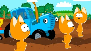 Canción del Tractor Azul | Canciones infantiles | El gatito Koté