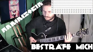 Rammstein - Bestrafe Mich |Guitar Cover| |Tab|