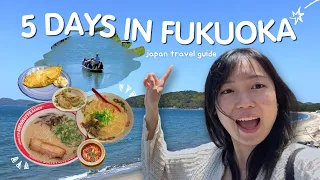 5 DAYS IN FUKUOKA, JAPAN | Yatai hopping, Yanagawa and Itoshima