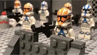 Lego Star Wars Clone Battle on Mandalore Stop Motion