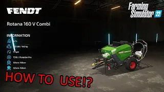 Fendt Rotana 160 V Combi (Farming Simulator 22)