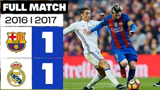 FC Barcelona vs Real Madrid (1-1) 2016/2017 PARTIDO COMPLETO