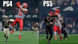 PS4 vs. PS5 Madden NFL 24 Comparison