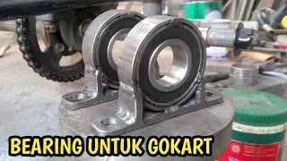 Membuat Bearing Duduk Untuk Gokart // Batam