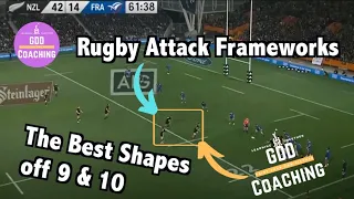 Rugby Attack Frameworks: Play off 9 and 10 New Zealand - Australia - Leinster - Hurricanes
