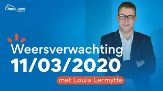 Weersverwachting 11/03/2020 - Eindelijk lenteweer in zicht? (NWBNLX)