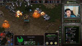 Artosis discusses the exceptional amount of intelligence required to play Arbiter styles in BW TvP