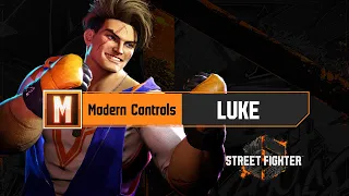 Street Fighter 6 - Modern Controls | Luke