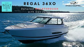 2021 Regal 36XO - Detailed Walkthrough with Dan Jones