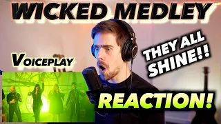 Voiceplay - Wicked Medley (A Chance To Fly)  FIRST REACTION! (THEY ALL SHINE!!)