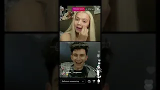 Юля Гаврилина и Артур Бабич❤️// Видео со стрима 🦄// Милое видео