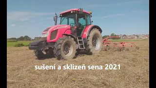 sušení a sklizeň sena 2021 //zetor forterra //merlo TF 38.7 //REAL AGRO