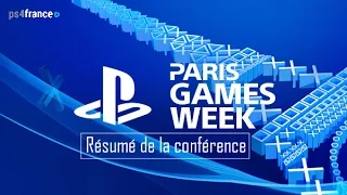 Paris Games Week 2015 : Résumé de la conférence PlayStation