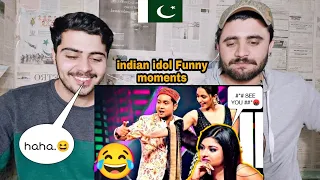 indian idol 12 Funny Moments || Pakistani Reaction