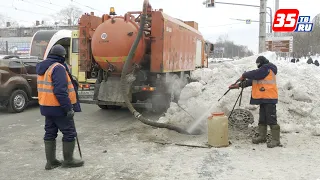 Череповецкие коммунальщики начали готовиться к весне