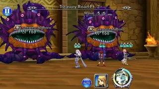 [DFFOO] Arc 2 Chaper 2 Treasury Road Pt 2 Hard Mode 195,445 Score