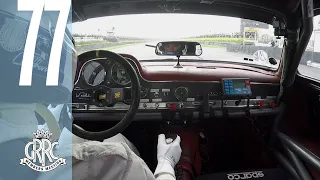 David Coulthard races Mercedes Gullwing at Goodwood 77MM