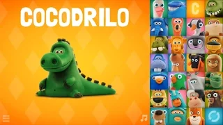 Los animales enseñan el alfabeto. Plastilina ALFABETO. Talking ABC&ZOO Alphabet.