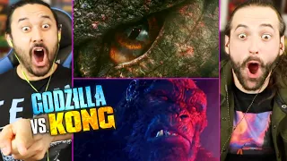 Godzilla Vs Kong "MECHAGODZILLA IN EYES" TRAILER REACTION!! (Salvation | New Footage | GVK)