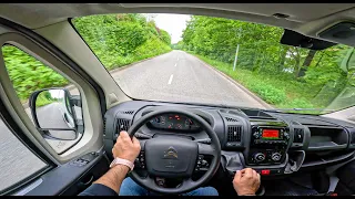 2023 Citroen Jumper | 2,2 BlueHDi 140HP | POV Test Drive