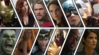 All MARVEL Phase 1 Trailers | 2008 - 2012 | HD 60fps | Storm hack