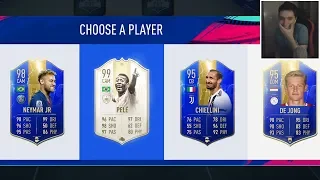 DRAFT DRAMATIC CU PELE SI NEYMAR TOTS !!! FIFA 19 ROMANIA !!!