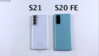 SAMSUNG S21 vs S20 FE - SPEED TEST