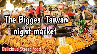 The Biggest Taiwan street food Night market ‼️