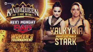 Lyra Valkyria vs Zoey Stark - Queen of The Ring Quarterfinals Match: Raw, May. 13, 2024