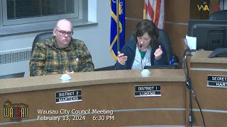 Wausau Common Council Meeting - 2/13/24