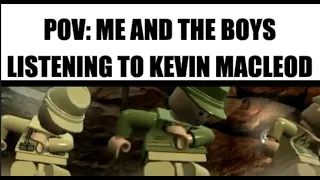 Me and the boys listening to Kevin Macleod